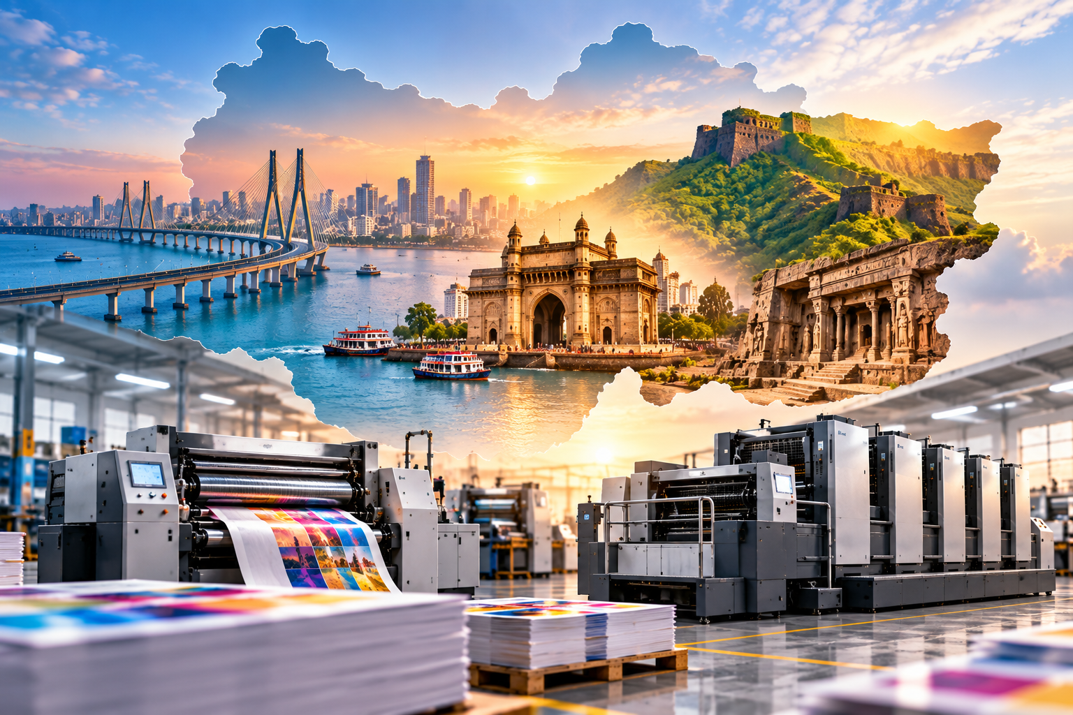 Printing production facility